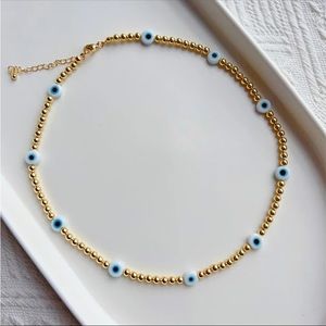 Evil eye necklace